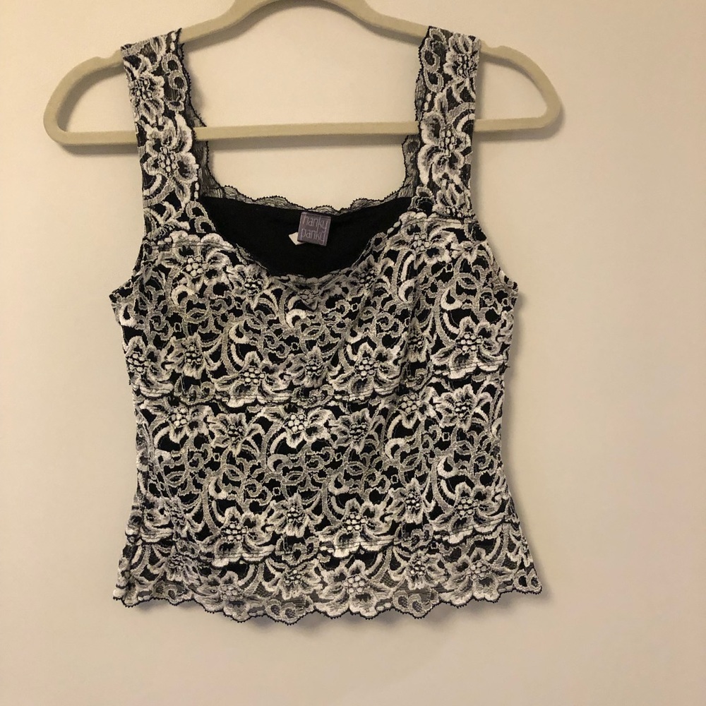 Lace tank top